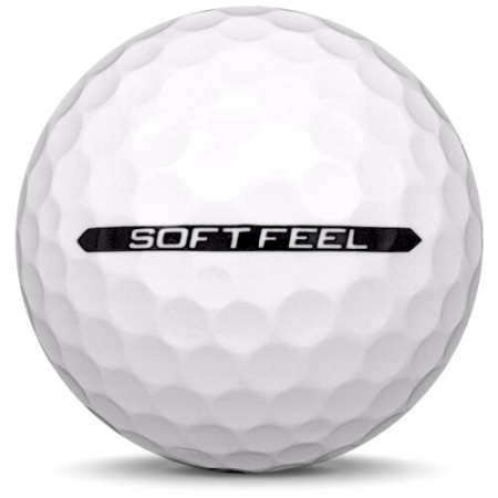 De golfbal Srixon Soft Feel in jaarmodel 2024.