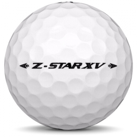 De golfbal Srixon Z-Star XV in jaarmodel 2022.