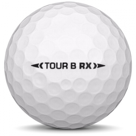 De golfbal Bridgestone Tour B RX in jaarmodel 2023.