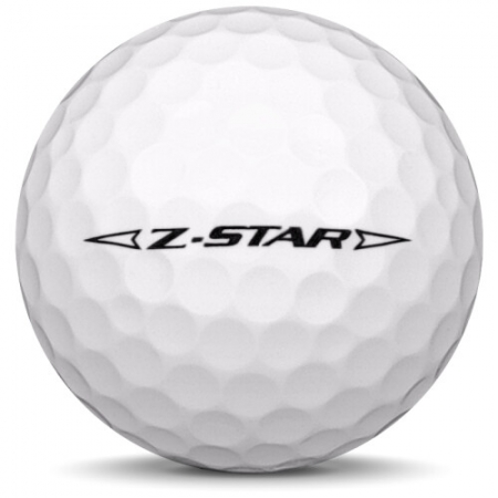 De golfbal Srixon Z-Star in jaarmodel 2024.