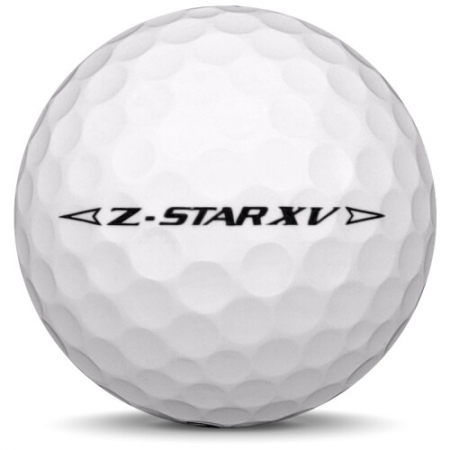 De golfbal Srixon Z-Star XV in jaarmodel 2024.