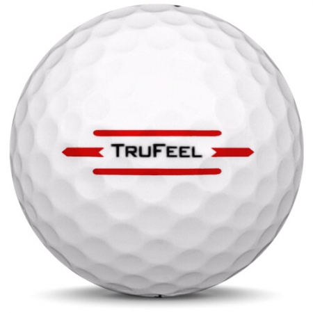 De golfbal Titleist Trufeel in jaarmodel 2025.