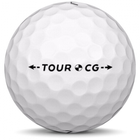 De golfbal Maxfli Tour in jaarmodel 2024.