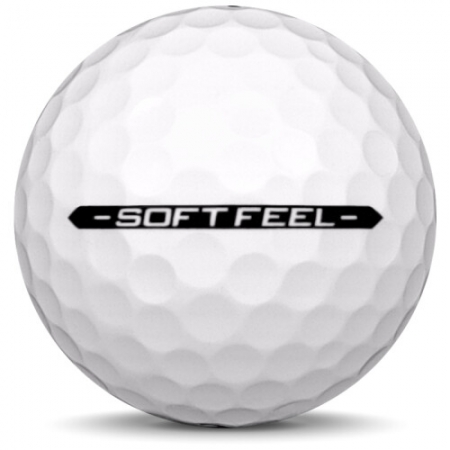 De golfbal Srixon Soft Feel in jaarmodel 2025.