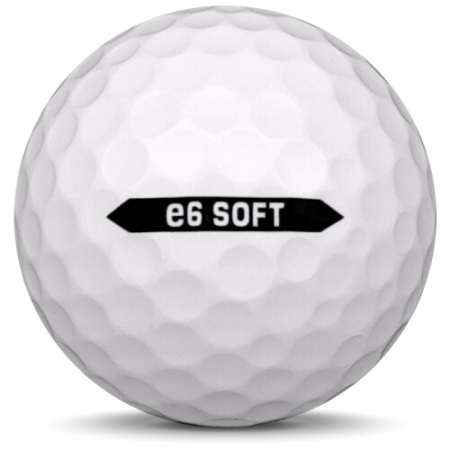 De golfbal Bridgestone E6 Soft in jaarmodel 2026.