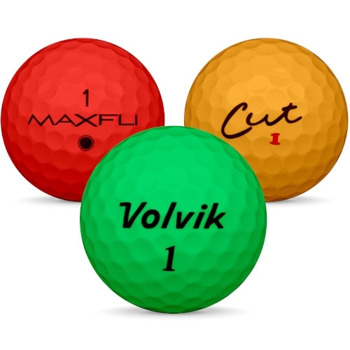 Golfbollar av modellen Others Blandade Golfbollar i färg mix färg