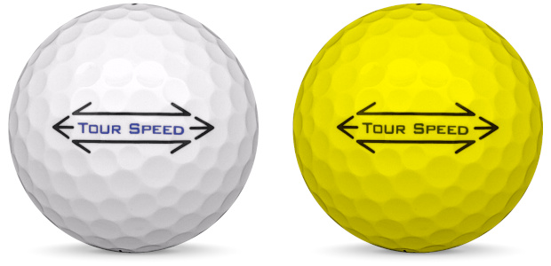 Titleist Tour Speed Golfballen in verschillende kleuren